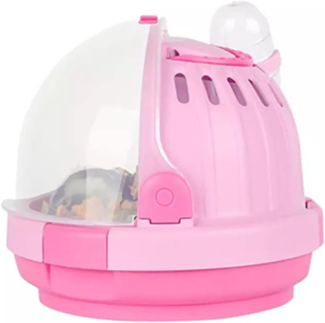 ハムスター ケージ おしゃれ ハムスターケージ屋外ポータブルケージ小さな動物 小動物外出ケージ 給水ボトル付き 小動物 移動 小型 通院 病院 シ ピンク ハムスター ケージ おしゃれ ハムスターケージ屋外ポータブルケージ小さな動物 小動物外出ケージ 給水ボトル付き 小動物 移動 小型 通院 病院 シ ピンク