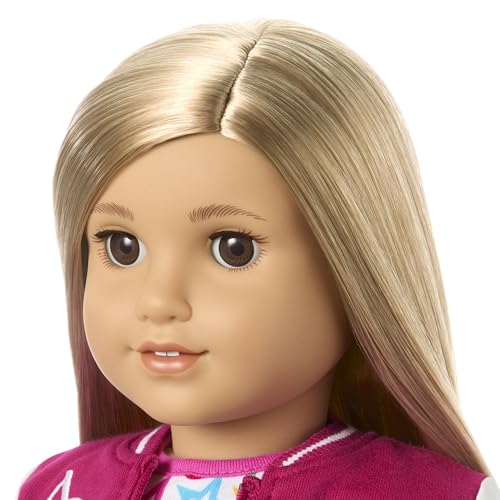 Image of American Girl, Truly Me 18-inch Doll #131 with Brown Eyes, Straight Blonde Hair, Light-to-Medium Skin, for Ages 6+