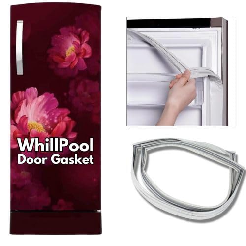Image of Wherlpool 190 Litre Door Refrigerator Gasket (Size: 19.5 W. x 43 H. INCH) (Push to Lock) It can be used in another refrigerator as well, provided the size is the same.