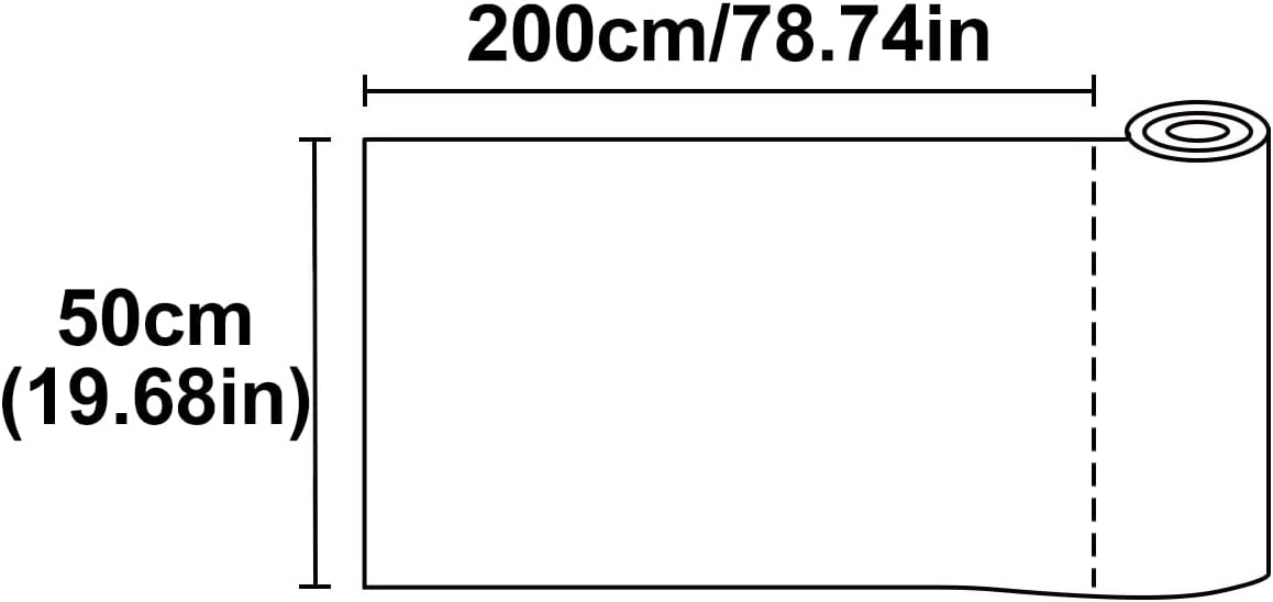 Wood Grain Car Wrap Vinyl Film, 19.68" × 78.74" High Glossy Self Adhesive Air Release Bubble Free PVC Car Sticker Roll for Vehicle Interior Decoration, Dark Brown