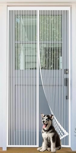 Mosquitera Puerta Magnetica Blanca Marca Sonfedo