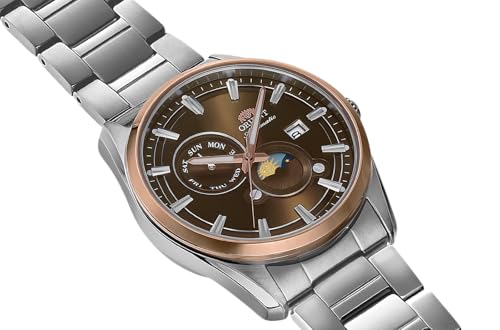 Image of Orient Stretto Day & Night | Automatic /Hand-Winding Automatic Movement | 41.5 mm Stainless Steel Contemporary Watch