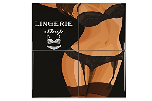 Preisvergleich Produktbild Fliese Kachel Fun Damenunterwäsche Keramik bedruckt 15x15 cm