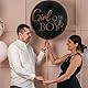 Gender Reveal Aufkleber, Aufkleberschild für Babyparty-Party, Geschlecht Offenbaren Dekoration Willkommensschild zur Offenlegung des Geschlechts von Babys für Partydekoration