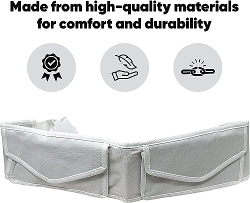 Zenia Free-Size Adjustable Ihram Belt with Phone Holder Waist Belt Anti Theft for Hajj Umrah