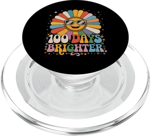 100 días más brillantes 100th Day School Teacher Student Kids PopSockets PopGrip para MagSafe