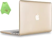 Vista 42 de UESWILL Funda de Carcasa Rígida Mate Compatible con MacBook Pro (Retina, 13 pulgadas, principios de 2015/2014/2013/finales de 2012), Modelo Negro