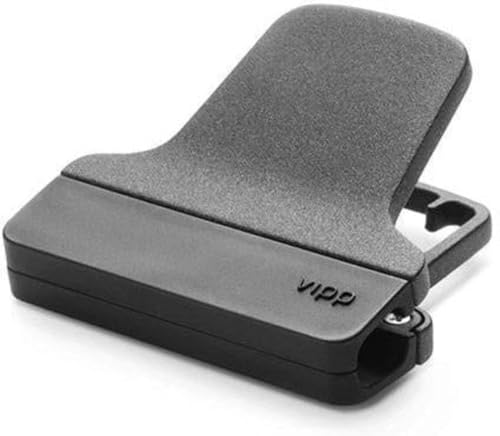 Preisvergleich Produktbild Vipp 267 Clip, Aluminium, Schwarz, 6x6,2x3,2 cm