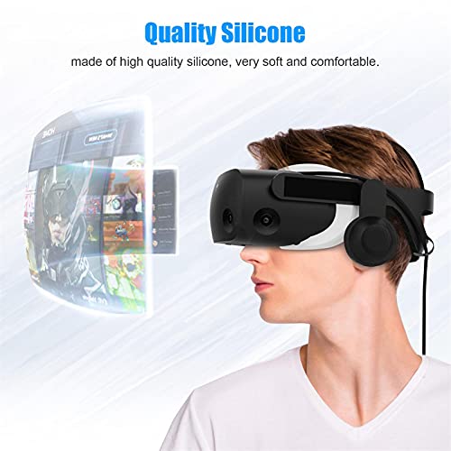 Kath Capa interfacial de silicone VR para HP Reverb G2, 2 protetores para os olhos, capa de almofada