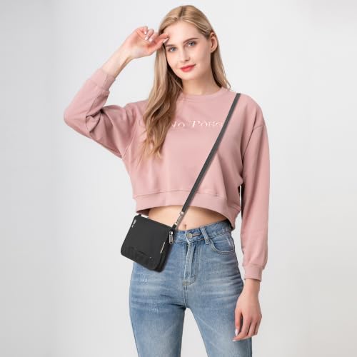 Image of Neck Wallet Lightweight RFID Blocking Waterproof Travel Pouch Passport Wallets for Women Men