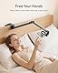 TELESIN Magnetische Handyhalterung Bett - 360° Drehbarer Handy Halterung-Kompatibel mit MagSafe, Handyhalterung Tisch für Phone/Tablet, usw, Holder für Schlafzimmer, Schreibtisch beim Lesen/Streaming
