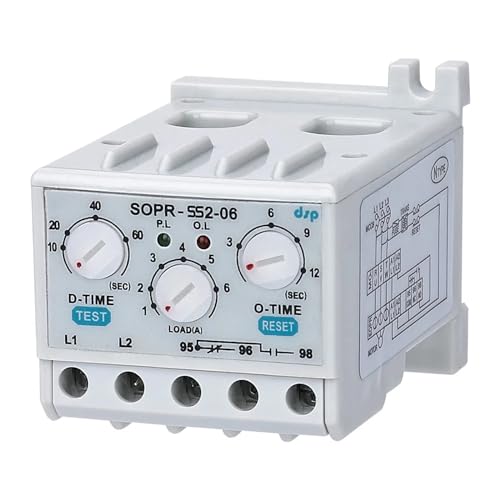 Relais de surcharge électronique SOPR-SS2-440 coupure thermique précise 5-30A