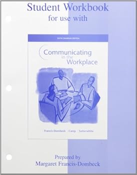 Paperback Study Guide for use with Communicating in the Workplace Book