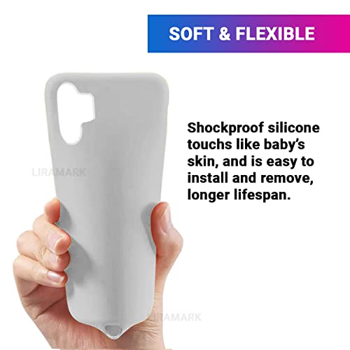 Image of LIRAMARK Liquid Silicone Soft Back Cover Case for Samsung Galaxy Note 10 Plus /Note 10+ (White)