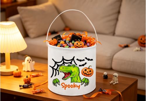 Image of Dinosaur Basket Halloween Storage Bins (Halloween Dinosaurs)