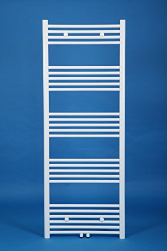 Preisvergleich Produktbild BADHEIZKÖRPER 600x1600 mm WEISS GERADE MITTELANSCHLUSS HANDTUCHTROCKNER DESIGNBADHEIZKÖRPER