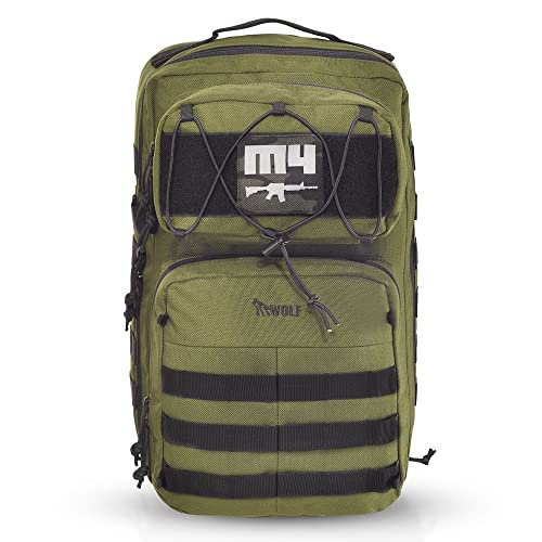 Mochila Militar Wolf Attack M4 Verde - Cordura® 1000D 3 41NHIFIxtLL