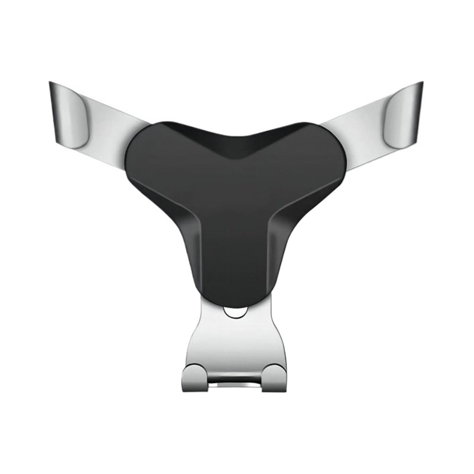 para Xiaomi Universal Gravity Auto Phone Holder Car Air Vent Clip Mount Soporte Móvil Teléfono Soporte Móvil Coche(Silver)