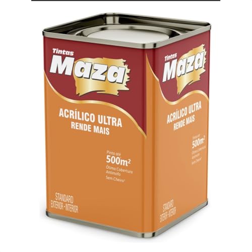 Tinta Acrílica Fosco Maza Ultra 18l (Branco)
