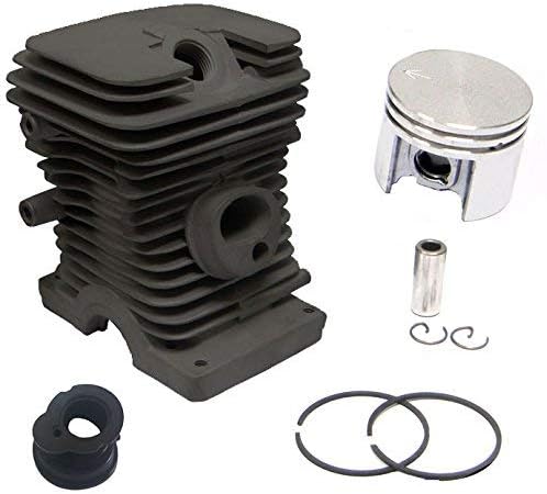 RA Kit de cilindro y pistón + colector para Stihl 018 MS180 MS180C (1.496 in) - Reemplaza 1130 020 1208