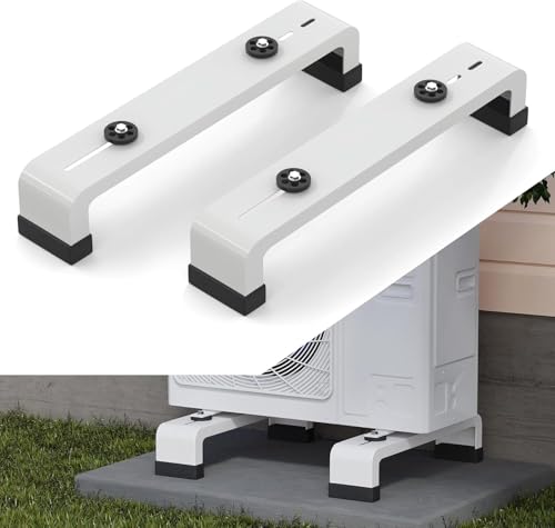 Image of (20 Inch) Split AC Stand Heavy Duty Air Conditioner Outdoor Unit Mounting Brackets Outdoor for All Types of Outdoor Units | AC Stand for Roof
