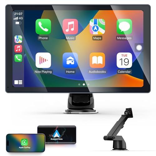 Carplay Display per Apple Car Play e Android Auto, display touch screen da 9 pollici per radio Carplay, riproduzione...