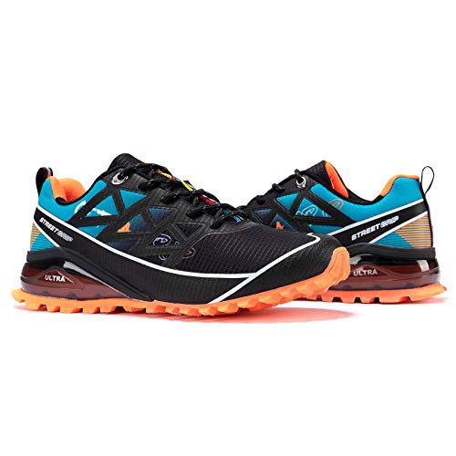 Image of Kricely Mens Walking Running Shoes Lightweight Men's Fashion Sneakers Athletic Tennis Sneaker for Men Cross Training Shoe Outdoor Footwear