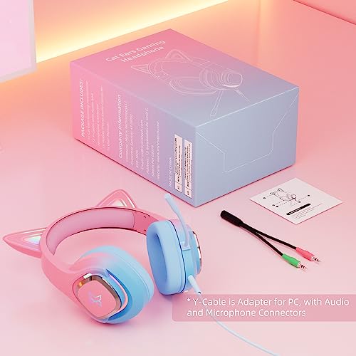 Casque de jeu avec son surround et micro rotatif pour PC et PS5 - 6