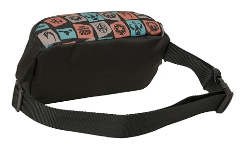 Image of Mandalorian & GROGU Children's Belt Bag, Ideal for Teenagers and Children of Different Ages Comfortable and Versatile, Quality and Resilience, 23 x 9 x 14 cm