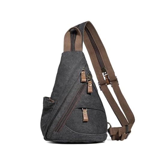 Best backpack purse for woman KL928 Lightweight Canvas Sling Bag