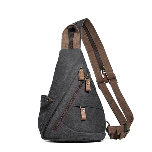 KL928 Small Canvas Sling Bag