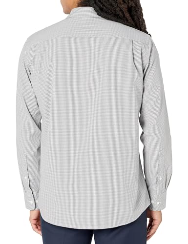 Image of Amazon Essentials Men's Regular-Fit Long-Sleeve Casual Poplin Shirt, Button Front, Business Casual, Collared
