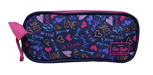 Mochila Escolar Menina Juvenil Love + Kit Completo Faber e 1 Stabilo Original