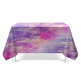 ♡Tischdecke aus Top Qualität Polyester - sehr hochwertiger Verarbeitung, mit Quasten.Stoff ist nicht zu dünn und weich im Griff.