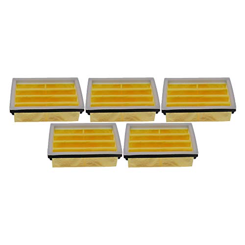MamimamiH Air Filter for Husqvarna 268 272 261 262 394 394XP 272XP Engine Lawn Mower Air Cleaner 503447203 (Qty 5,Fleece)