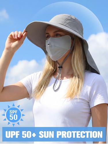 Cuffbow 6 Pcs Sombrero De Sol Mujer Protección UV miniatura 5