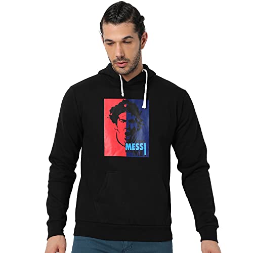 Image of CAHOOT Men's Printed Sweatshirt Regular Fit for Casual Wear | Full Sleeve | Cotton | Stylish Sweatshirt Crafted with Comfort Fit and High Performance for Everyday We
