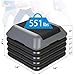Smartxchoices 16 Inch Adjustable Aerobic Stepper Exercise Workout Step Platform Bench with 4 Risers 4