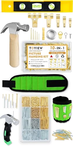 Image of 224pcs Picture Hanging Kit and 1002pcs Hardware Nails Assortment Kit