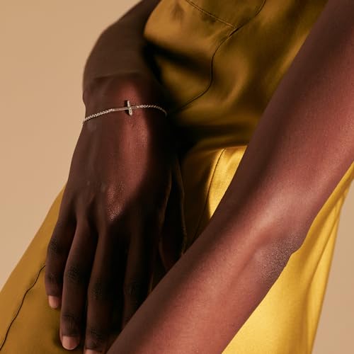 John Hardy Classic Chain Collection Cross Bracelet, Mini Rolo 2MM 925-Sterling Silver Chain4