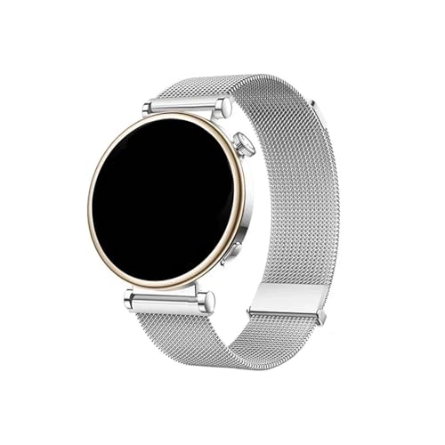 18mm 20mm 22mm�~���m�����O���^���o���h�ɓK������Huawei GT4 41mm 46mm GT3 Pro�ɓK������Samsung Galaxy Watch 6Classic 43 47mm 40 44mm(Silver,18mm)