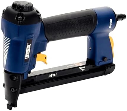 Bild 8 - Rapid Drucklufttacker PS101, Druckluft Tacker für Holz und Stoffe, im Koffer Inkl. Tackerklammern, Leicht, Kompakt und Handlich, für Klammern Typ 53, 6-16mm