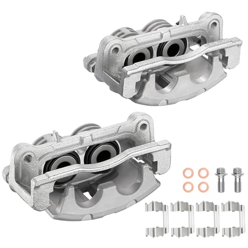 Image of Front Brake Caliper Assembly Replaces for 18-B4798 18-B4799, Compatible with Chevy SSR Trailblazer EXT 2003-2005, Compatible with GMC Envoy XL 2003-2005, for Ascender 2003-2004