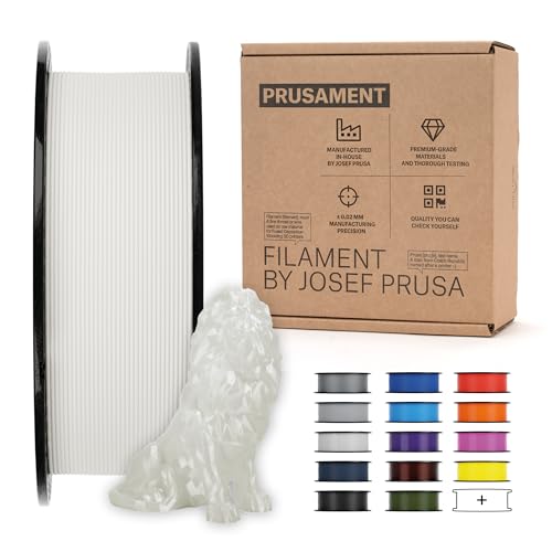 Bobine Prusament PLA blanc nacré filament pour sublimer votre décoration intérieure