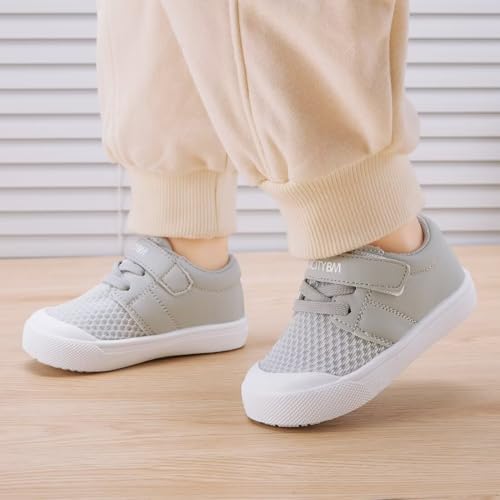 Image of BMCiTYBM Baby Sneakers Girls Boys Lightweight Breathable Mesh First Walkers Shoes 6-24 Months