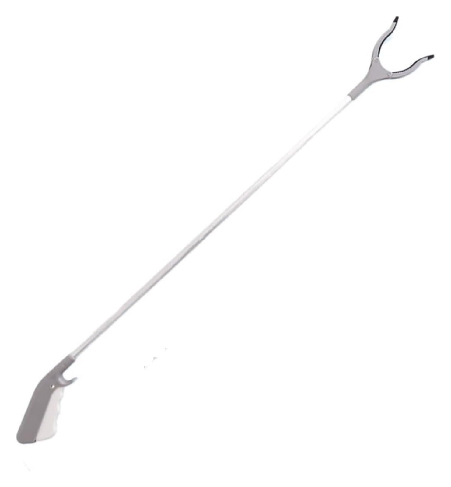 Pinza Recoge Objetos, Pinzas Extensibles, Herramienta de agarre Herramienta de recogida Recogedor de basura Palo de recogida(Grey)