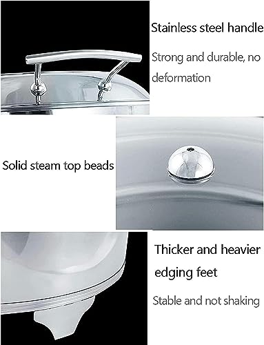 Chafing Dish 9L Électrique : Finis les Plats Froids sur vos Buffets - 3
