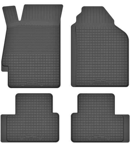 Set di tappetini in gomma per Fiat Punto I (1993 – 1999) / Punto II (1999 – 2010) – bordo alto 15 mm