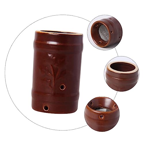 Recipiente portátil de cerámica para moxibustión, para alivio muscular y mejora de la circulación miniatura 4