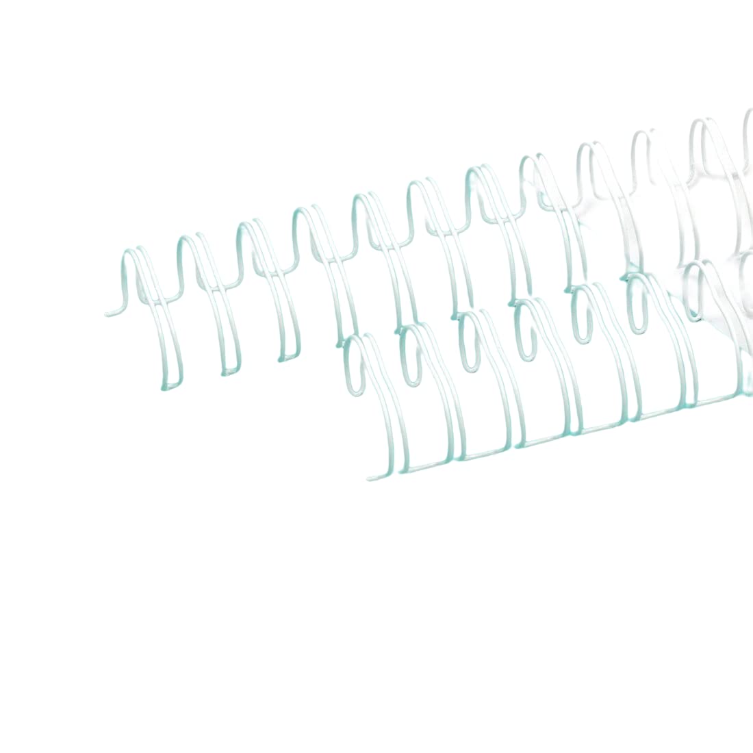 Craftelier - Set mit 2 Doppelringbindern für Alben, Notizbücher, Agenden oder Kalender | Ideal für Scrapbooking und Bastelprojekte | Ø 1,90 cm (0.75") - Farbe Weiß